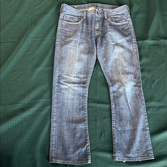 Buffalo David Bitton size 34 waist Classic Blue Denim Jeans - Picture 2 of 13